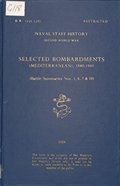 Selected Bombardments (Mediterranean)